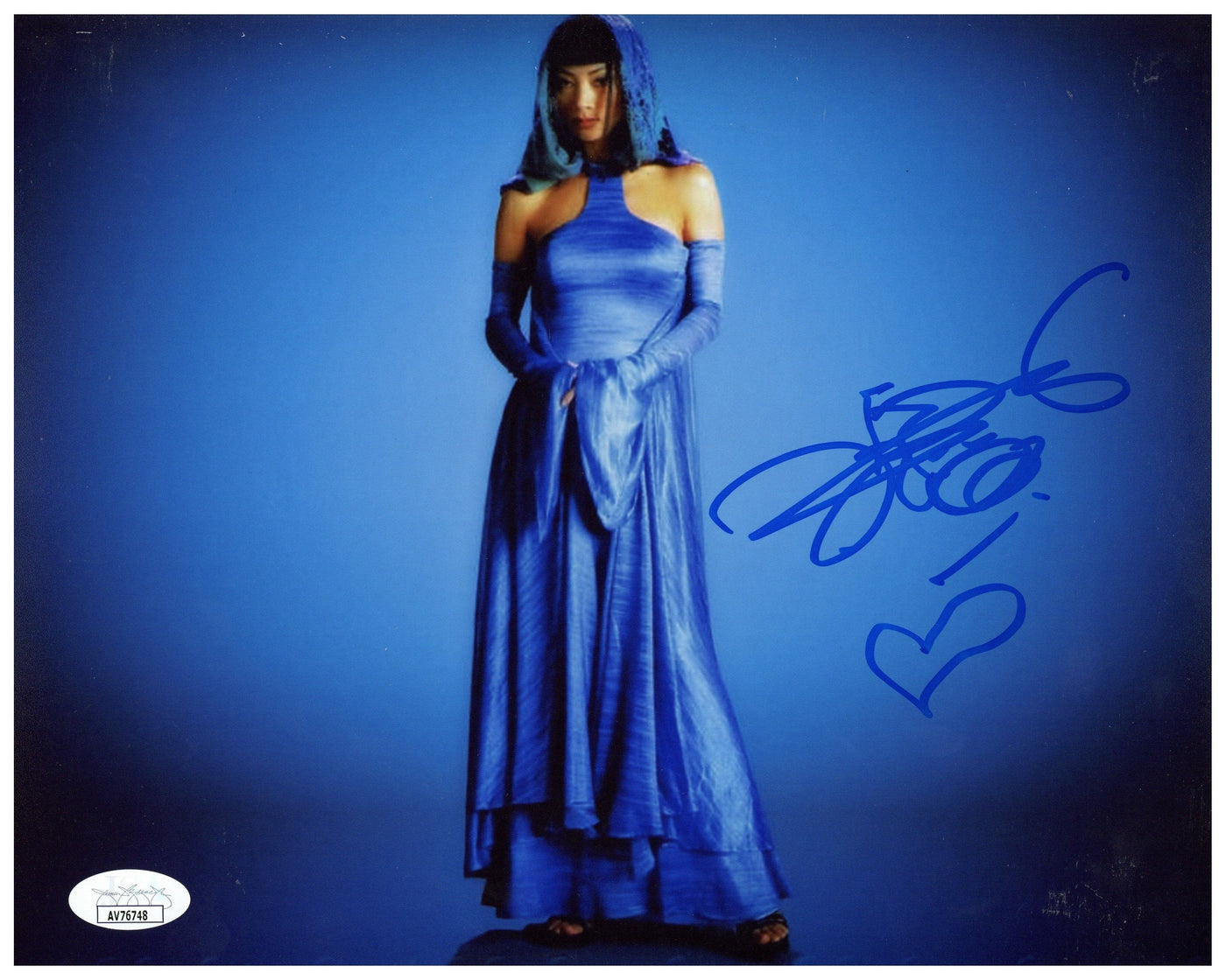 Bai Ling Signed 8x10 Photo Star Wars: Episode III - Revenge of the Sith Autographed JSA