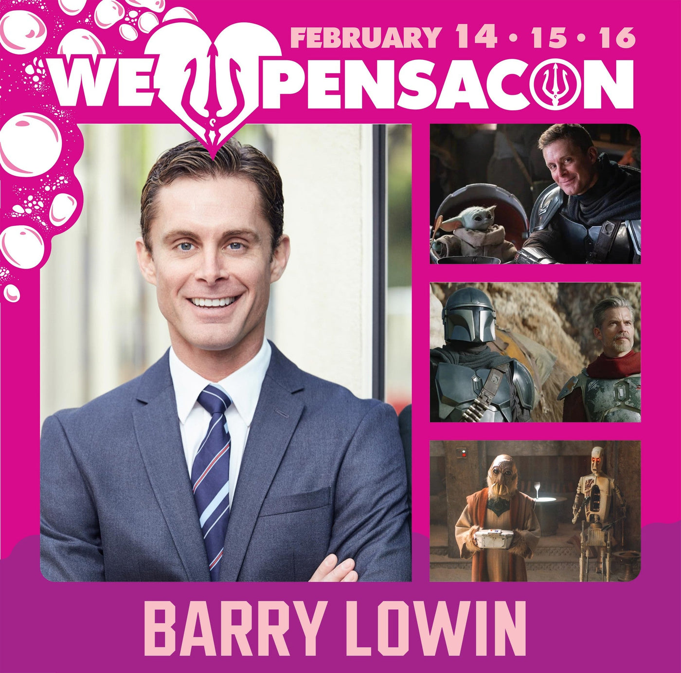 Barry Lowin Official Autograph Mail-In Service - Pensacon 2025