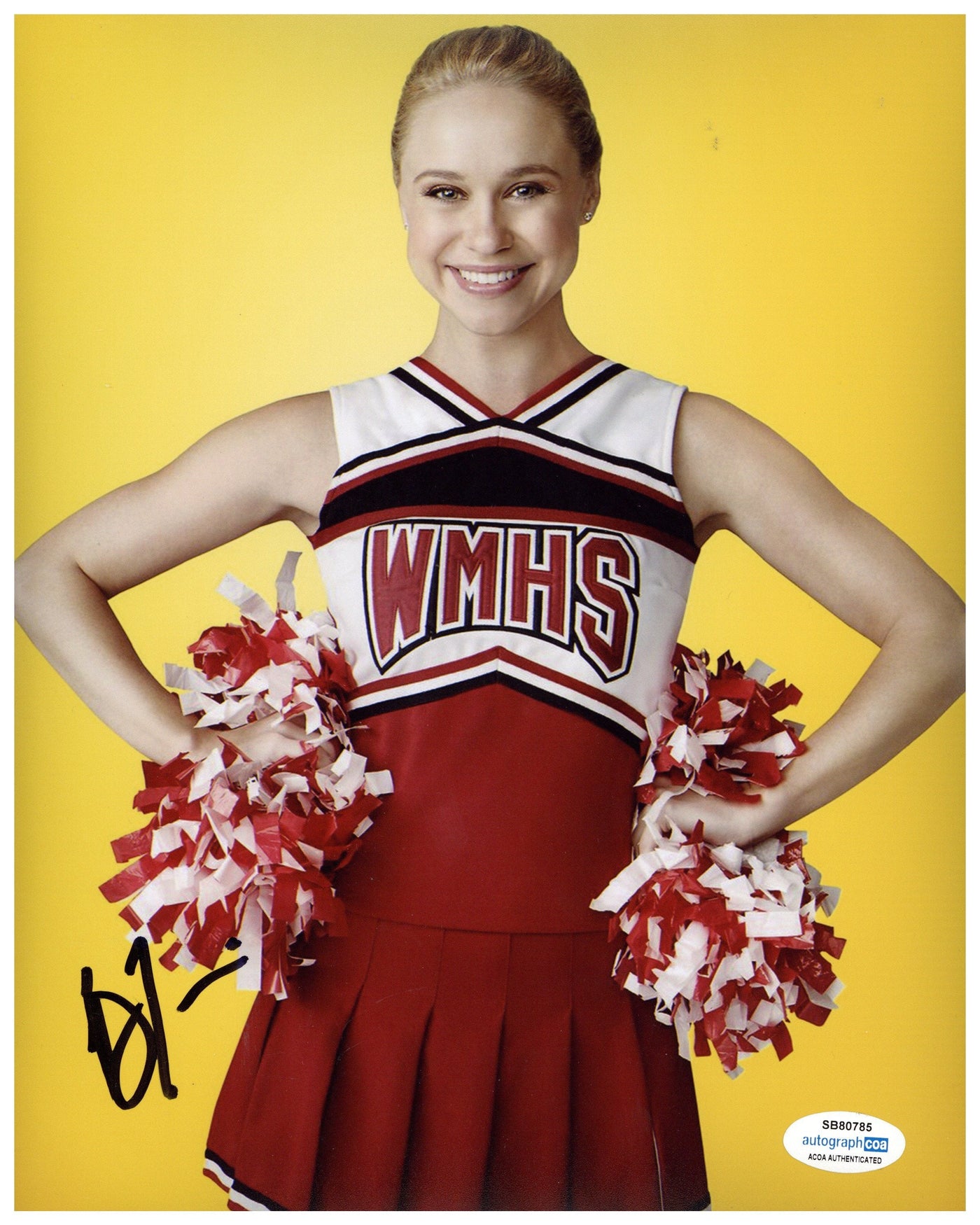 Becca Tobin Signed 8x10 Photo Glee Autographed ACOA