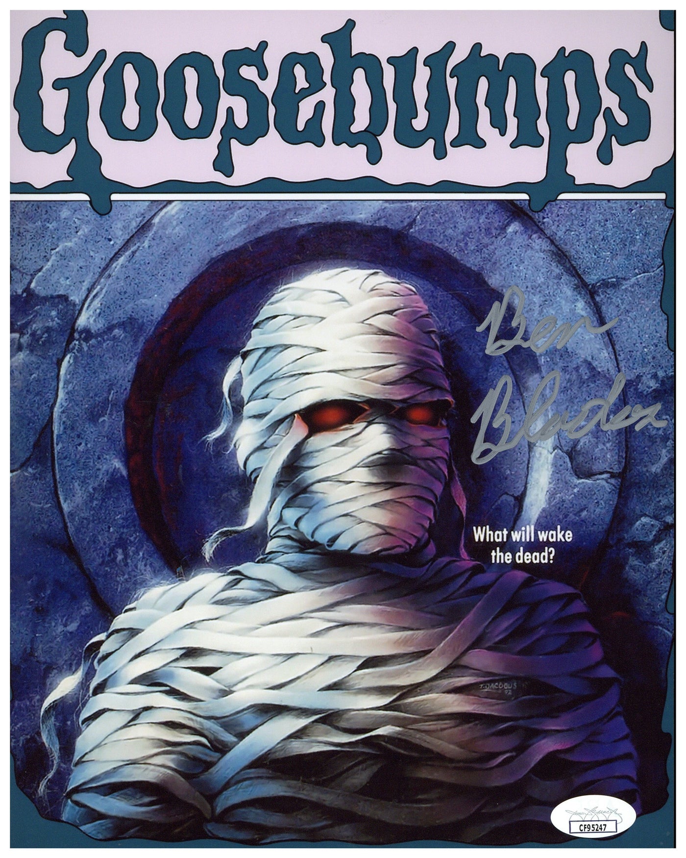 Ben Bladon Signed 8x10 Photo Goosebumps The Mummy Autographed JSA COA