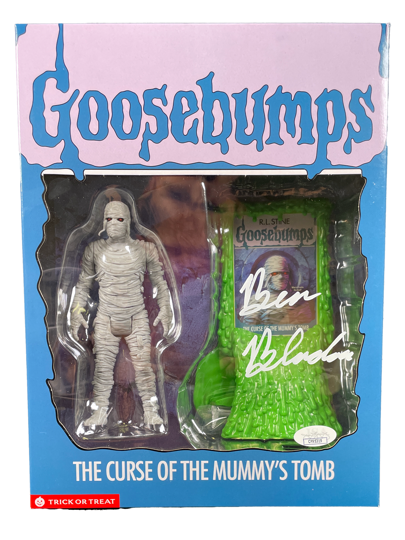 Ben Bladon Signed Goosebumps The Mummy 5" Figure Autographed JSA COA