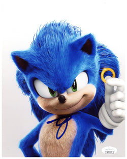 Image of Ben Schwartz Signed 8x10 Photo Sonic the Hedgehog Autographed JSA COA
