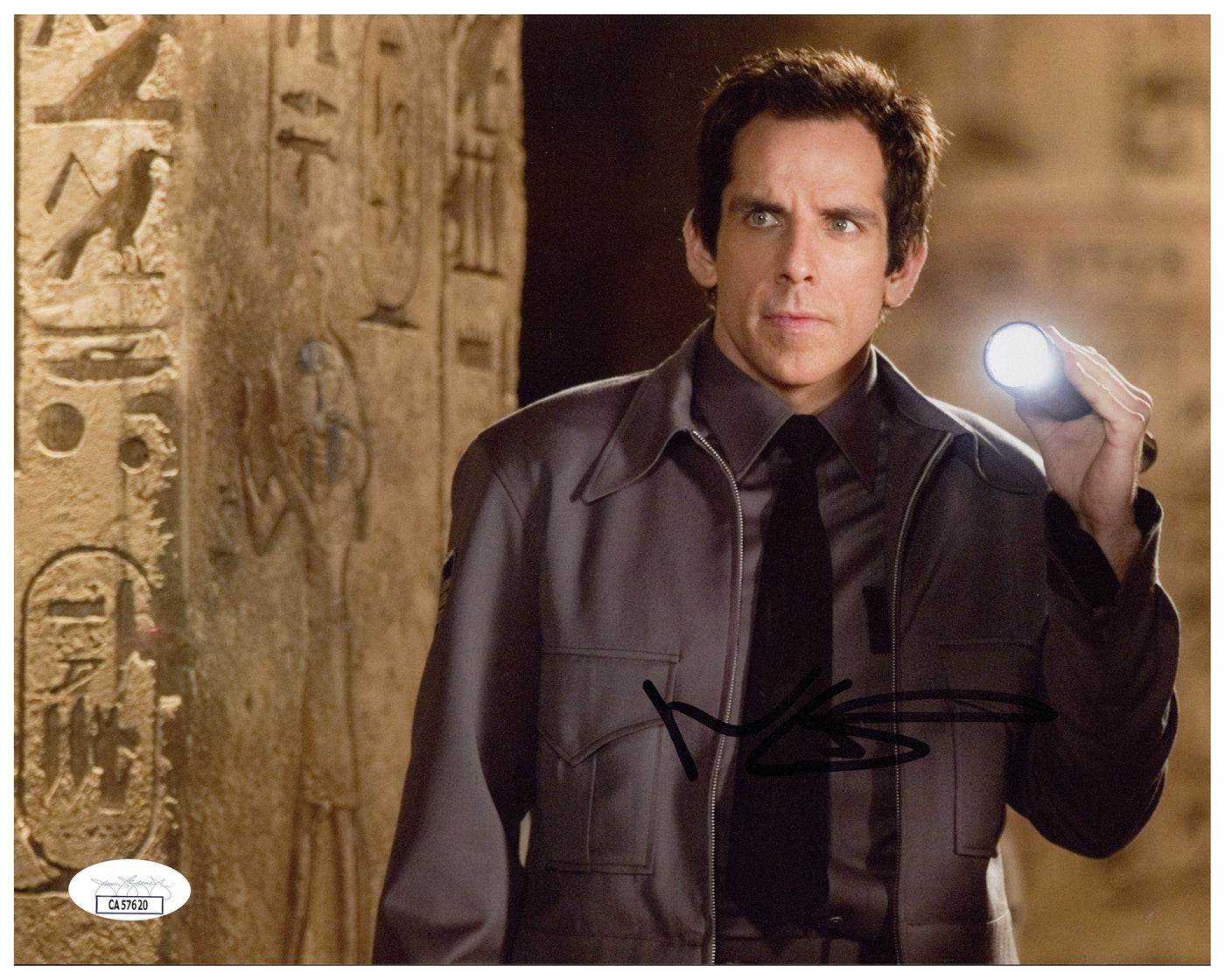 Ben Stiller 8x10 Photo Night at the Museum Authentic Autographed JSA COA 3