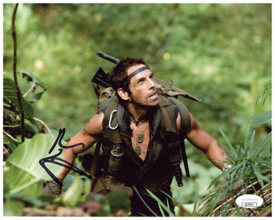 Ben Stiller 8x10 Photo Tropic Thunder Authentic Autographed JSA COA 2