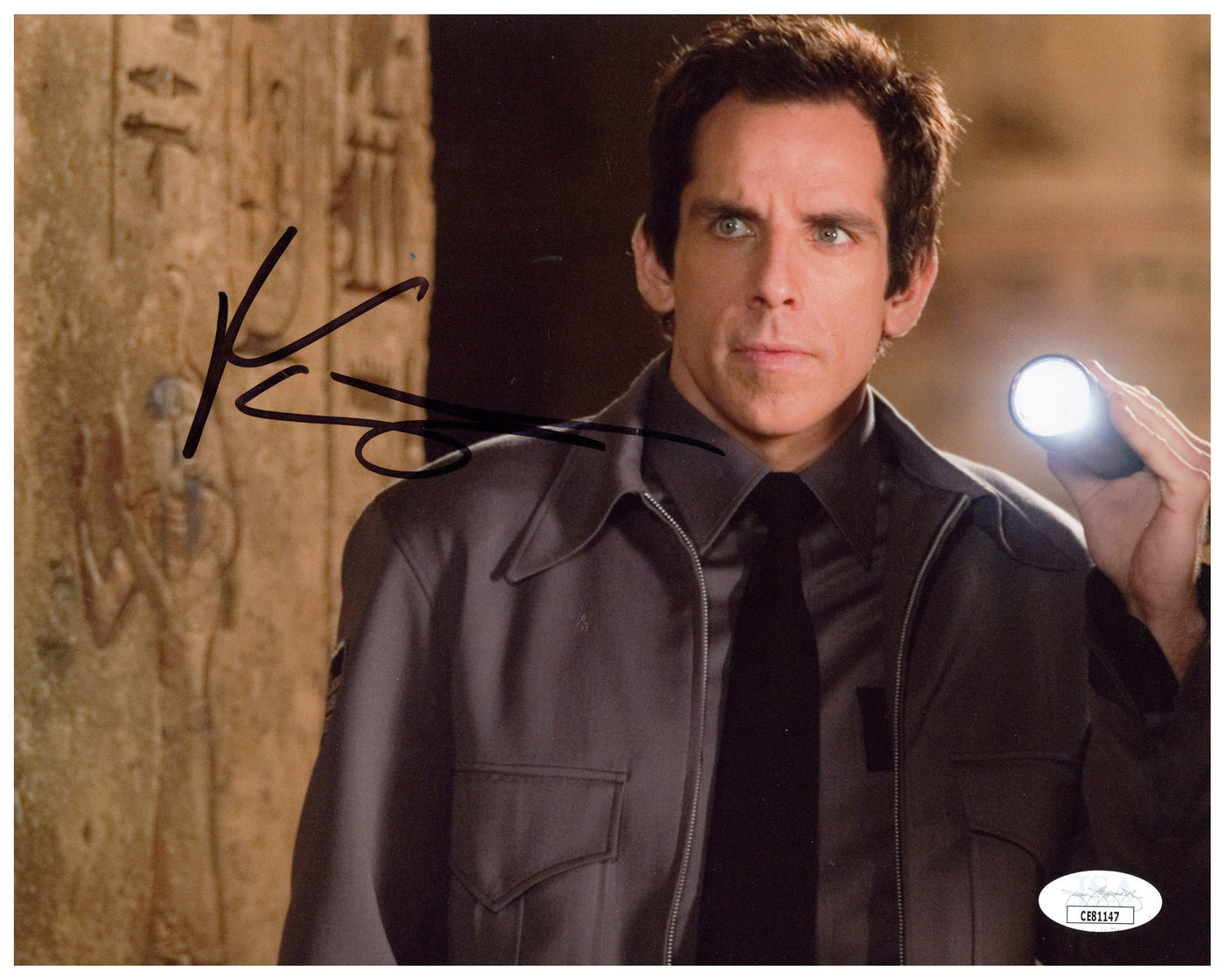 Ben Stiller Signed 8x10 Photo Night at the Museum Authentic Autographed JSA COA 2