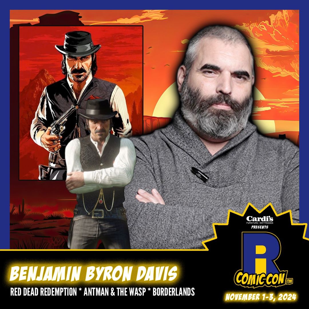 Benjamin Byron Davis Official Autograph Mail-In Service - Rhode Island Comic Con 2024