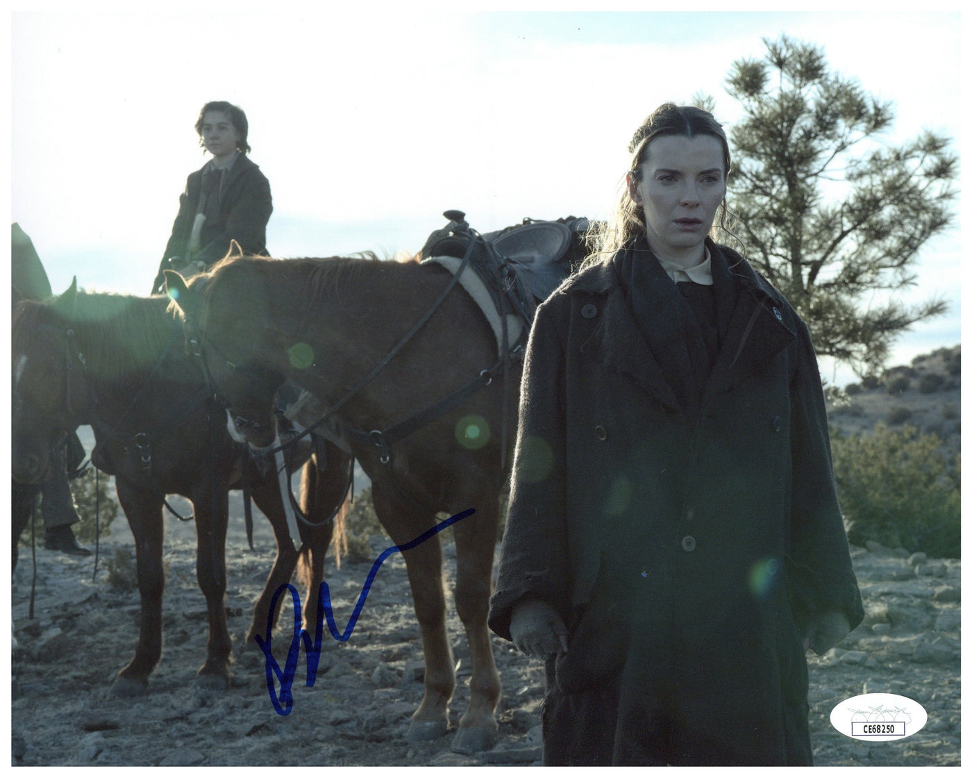 Betty Gilpin Signed 8x10 Photo American Primeval Autographed JSA COA 3