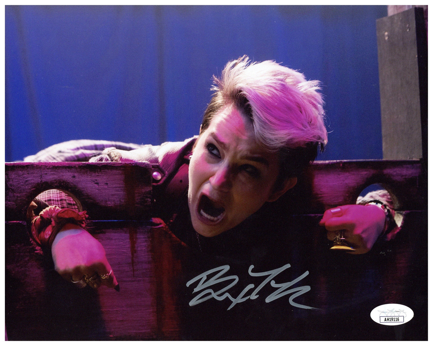 Bex Taylor-Klaus Signed 8x10 Photo Hellfest Horror Autograph Authentic JSA COA #2