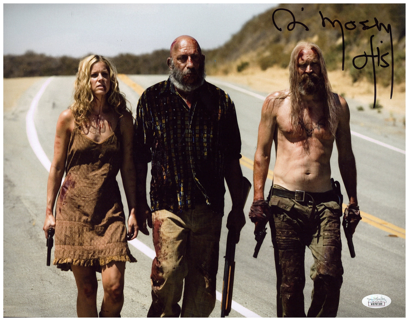 Bill Moseley Signed 11x14 Photo The Devil’s Rejects Otis Autographed JSA COA
