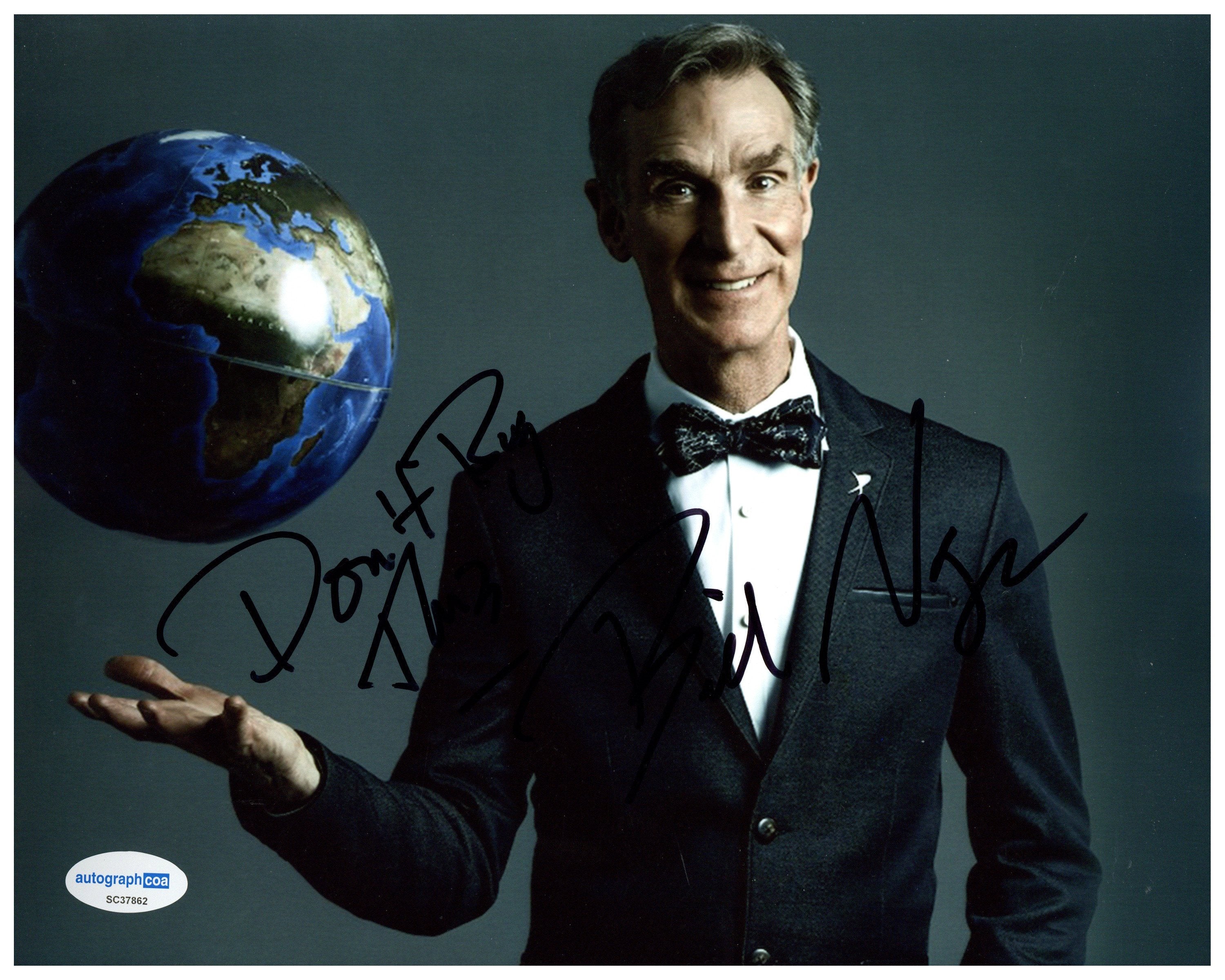 Bill Nye Signed 8x10 Photo The Science Guy Autographed Autograph COA ...