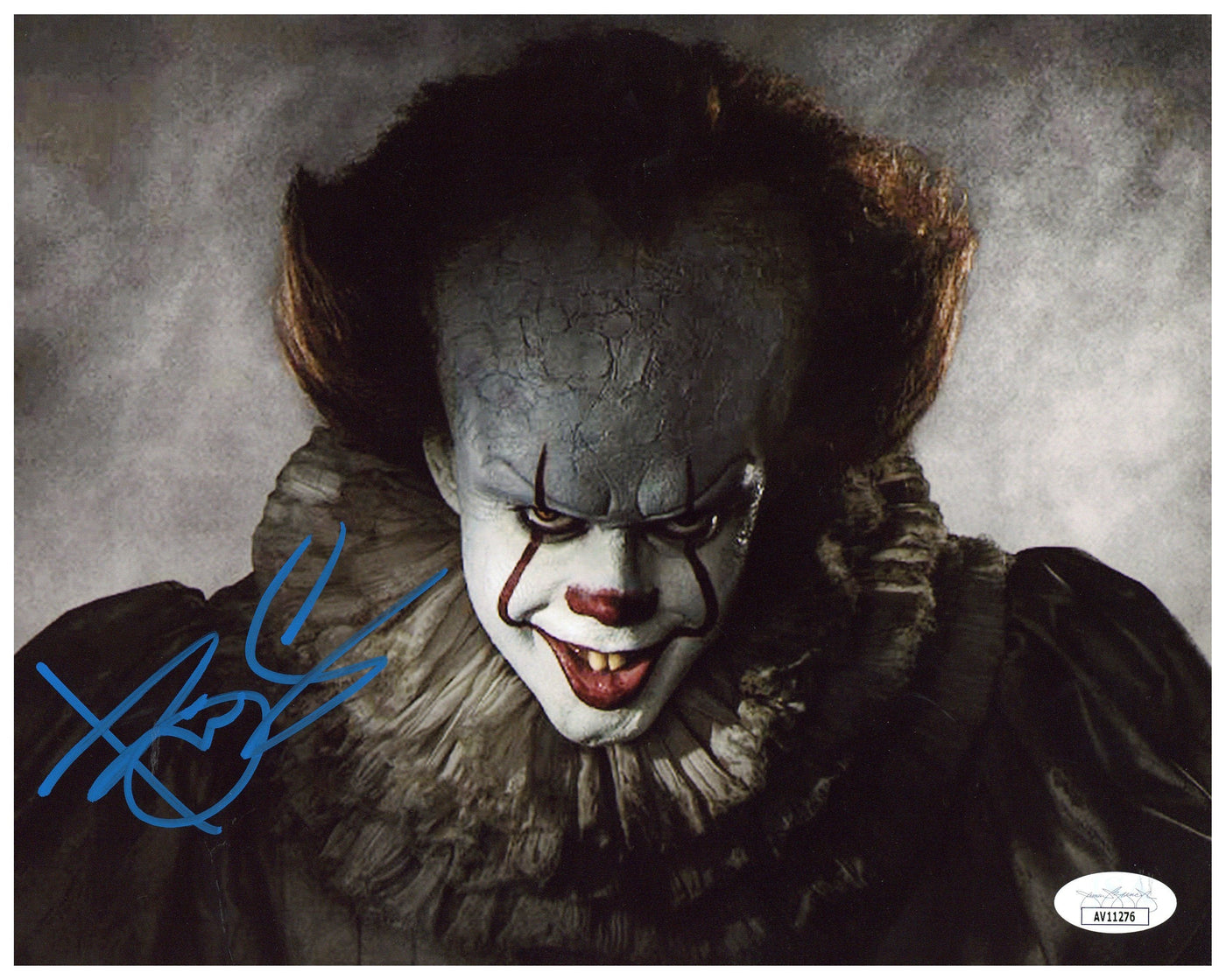 Bill Skarsgard Signed 8x10 Photo IT Pennywise Authentic Autographed JSA COA #2