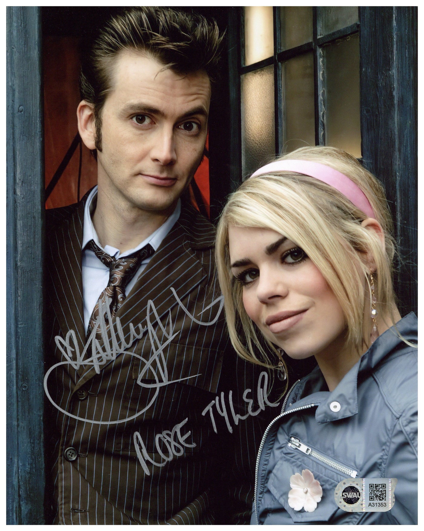 Billie Piper Signed 8x10 Photo Doctor Who Autographed SWAU COA