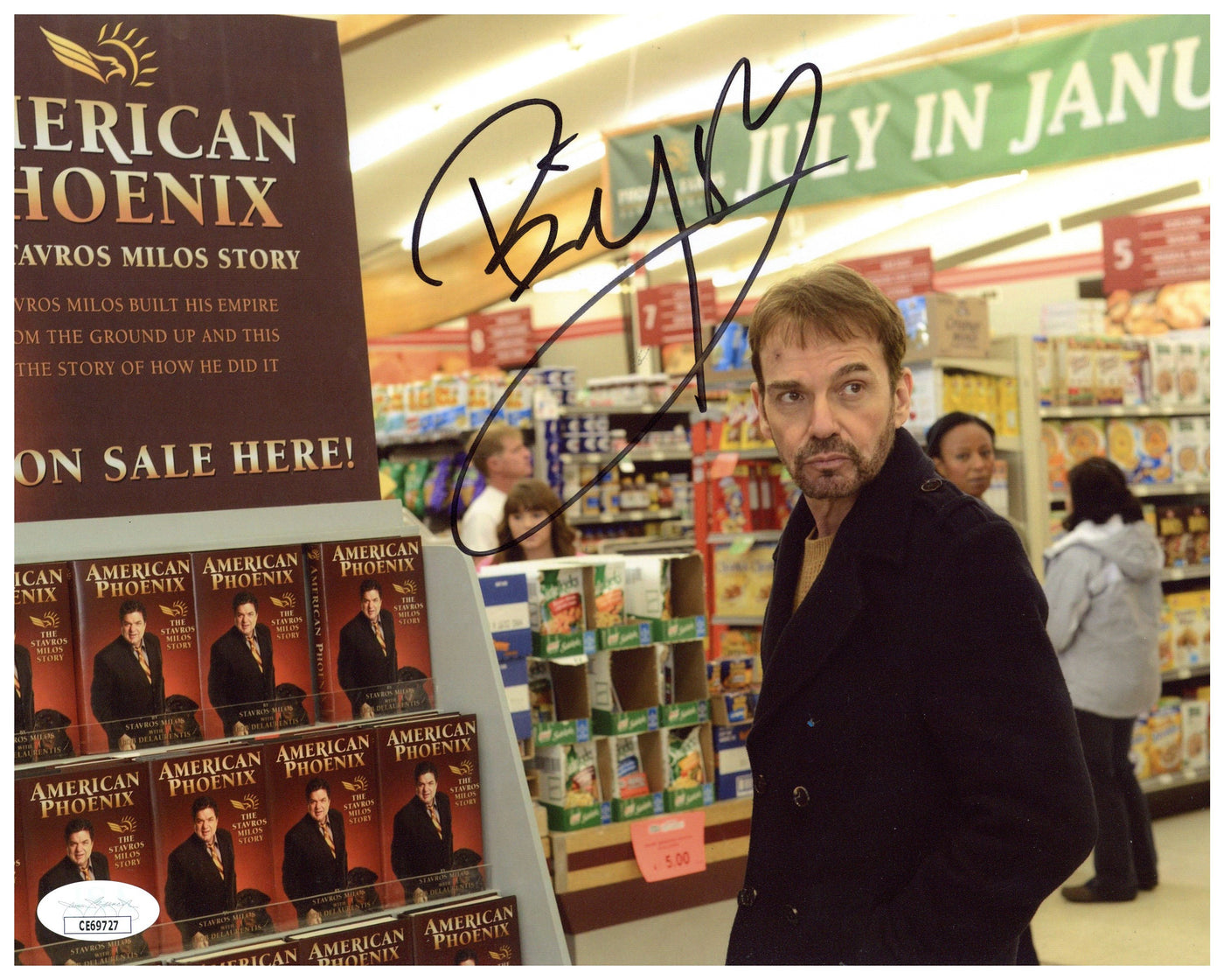 Billy Bob Thornton Signed 8x10 Fargo Autographed JSA COA #3