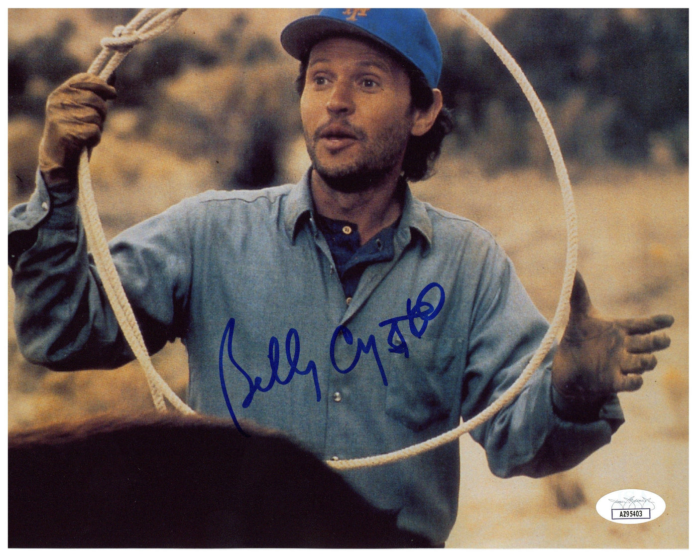 Billy Crystal Signed 8x10 Photo City Slickers Autographed JSA COA