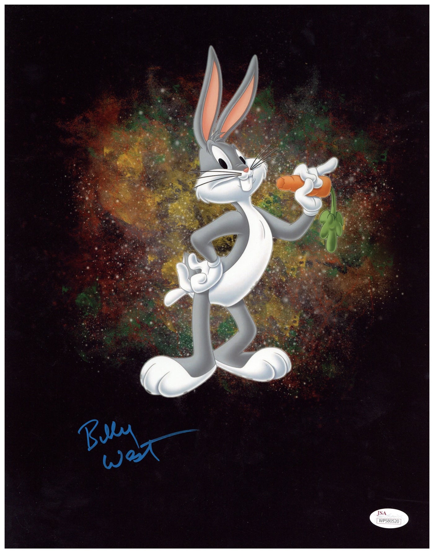 Billy West Signed 11x14 Photo Bugs Bunny Autographed JSA COA
