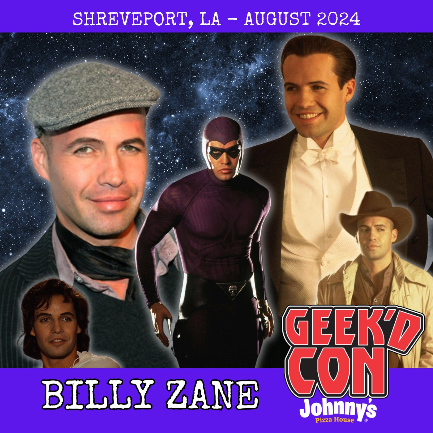 Billy Zane Official Autograph Mail-In Service - Geek'd Con 2024