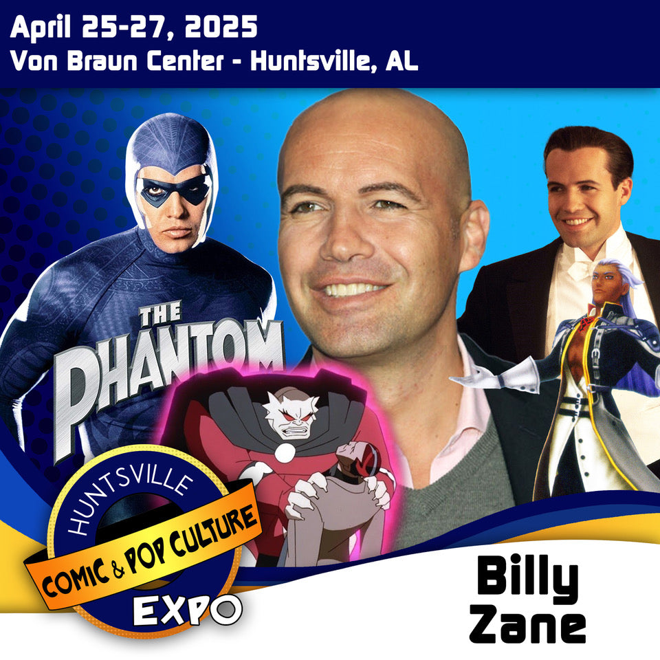 Billy Zane Official Autograph Mail-In Service - Huntsville Expo 2025