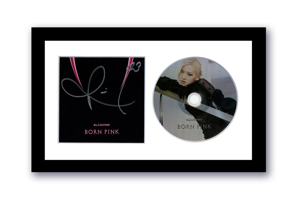 BLACKPINK BORN PINK SIGNED high quality CD - ROSÉ