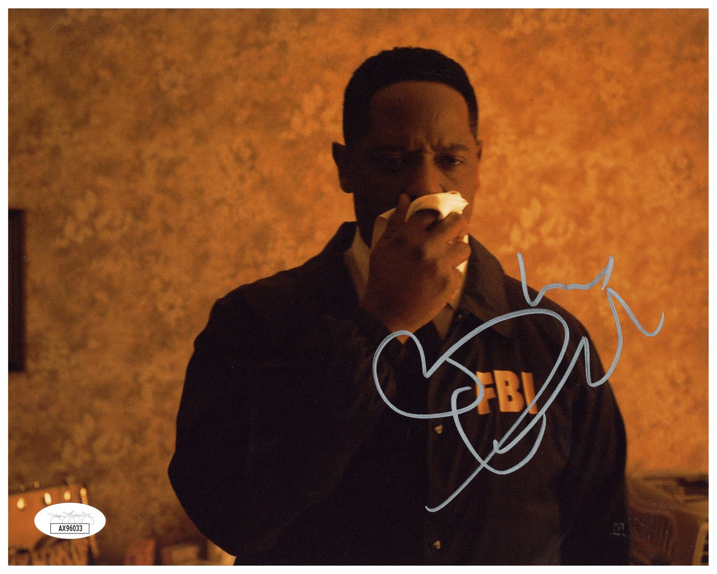 Blair Underwood Sigend 8x10 Photo Longlegs Autographed JSA COA