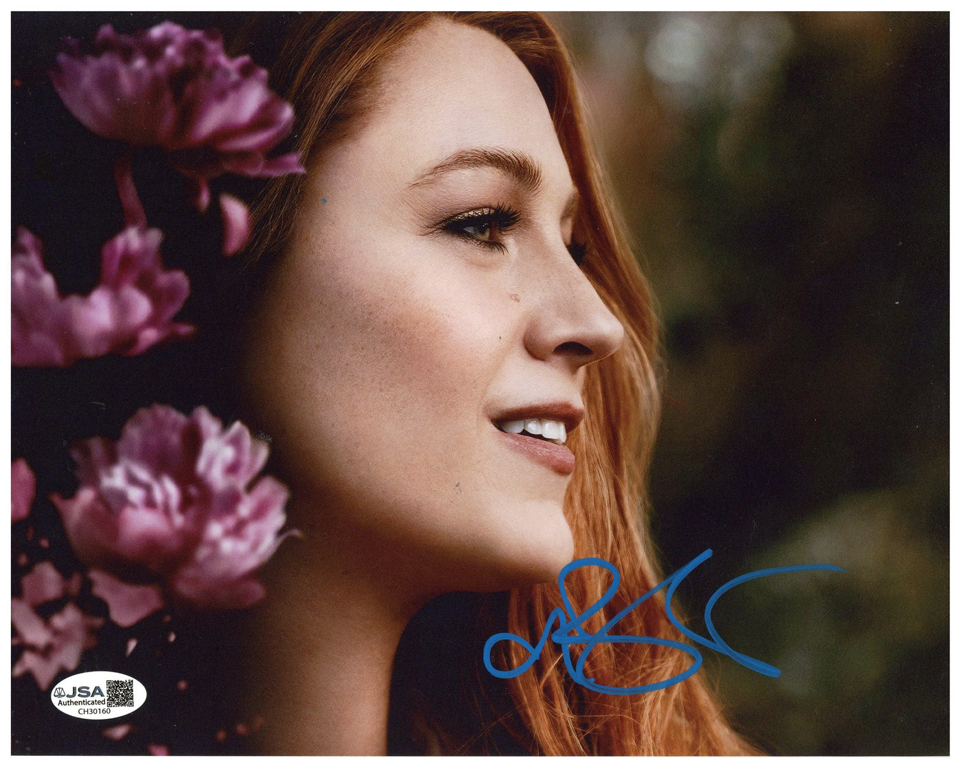 Blake Lively Signed 8x10 Photo It Ends With Us Autographed JSA COA 2