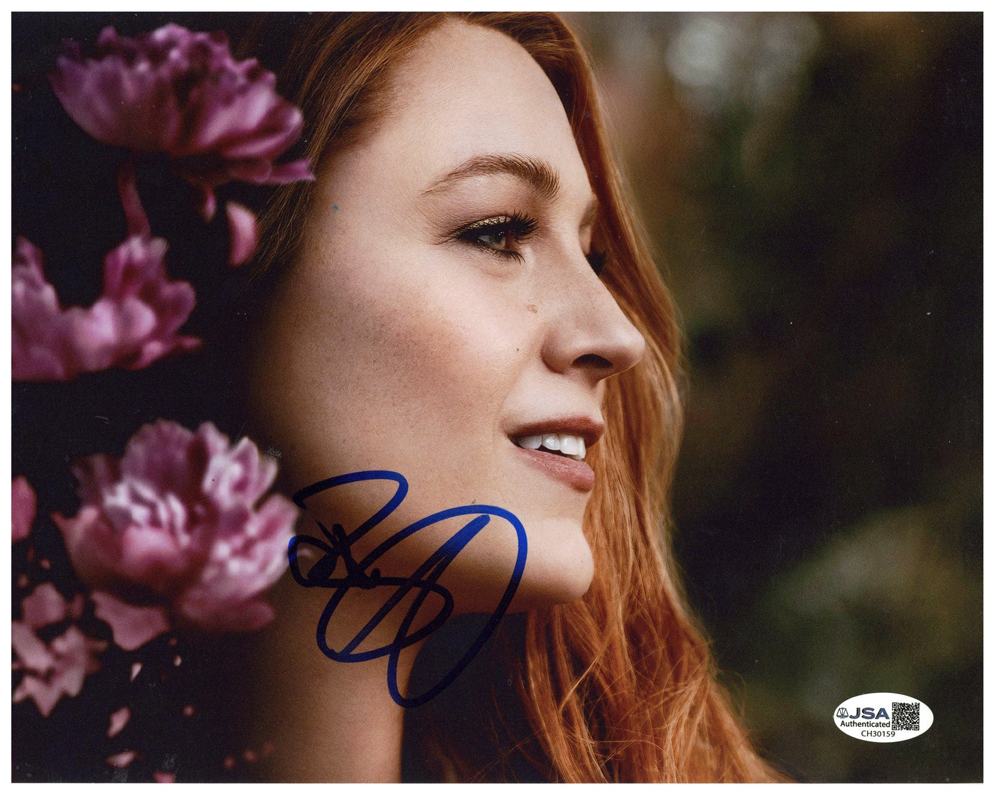 Blake Lively Signed 8x10 Photo It Ends With Us Autographed JSA COA