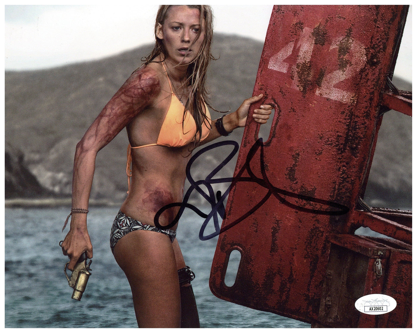 Blake Lively Signed 8x10 Photo The Shallows Autographed JSA COA