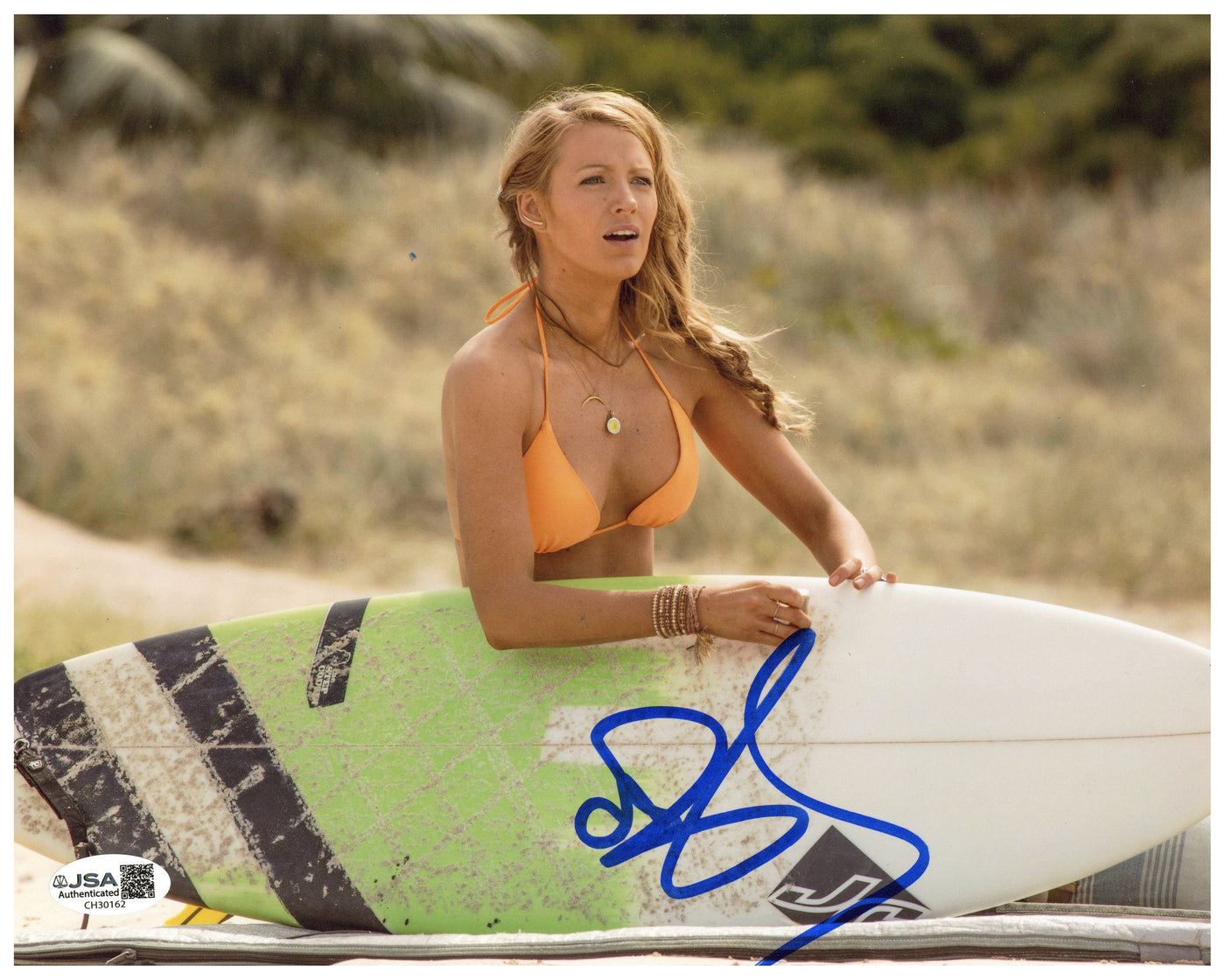 Blake Lively Signed 8x10 Photo The Shallows Autographed JSA COA