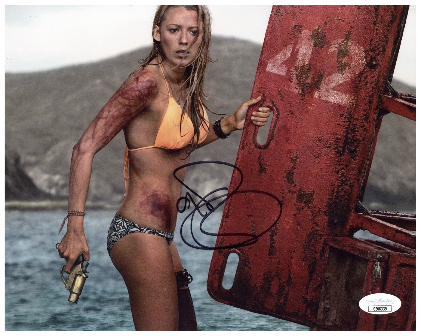 Blake Lively Signed 8x10 Photo The Shallows Autographed JSA COA