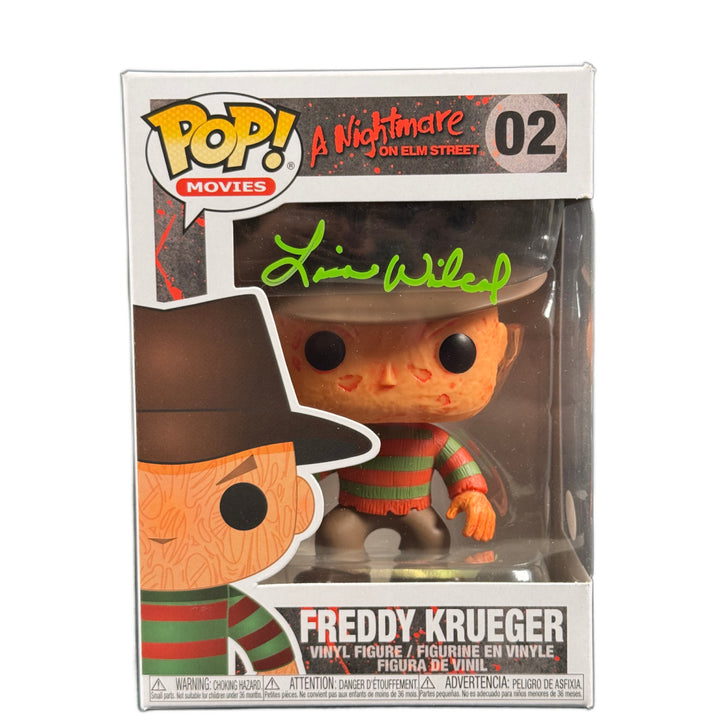 P.O.P Lisa Wilcox Signed Freddy Krueger Funko Pop A Nightmare on