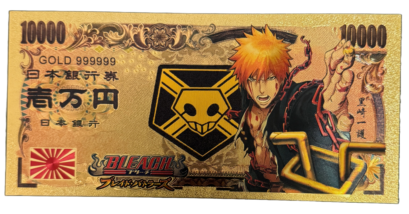 Bleach Prop Bank Note- Bleach Ichigo