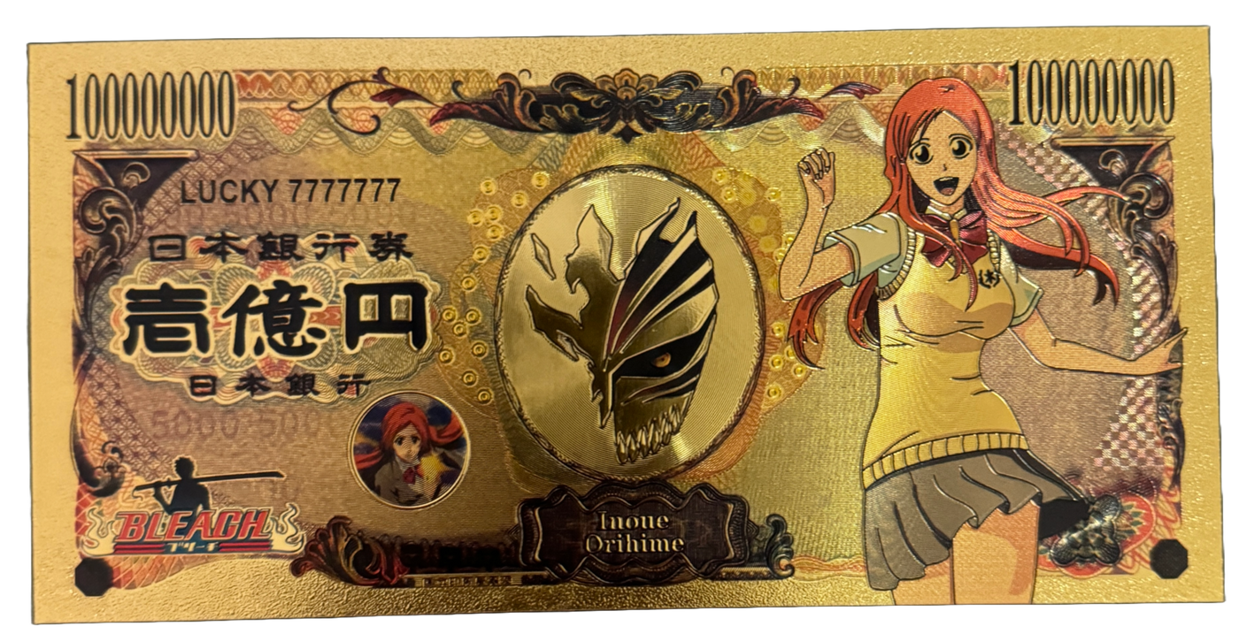 Bleach Prop Bank Note- Bleach Ichigo