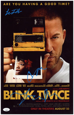 Image of Blink Twice Signed 11x17 Cast Photo Autographed JSA COA