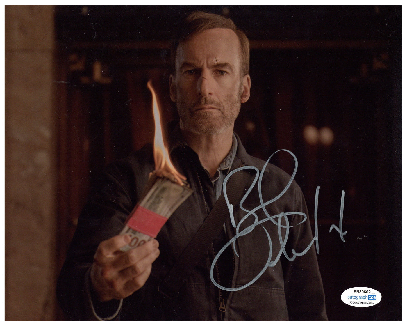 Bob Odenkirk Signed 8x10 Photo Nobody Hutch Mansell Autographed ACOA