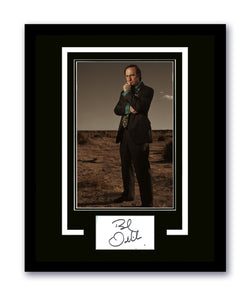 Image of Bob Odenkirk Signed Cut 11x14 Custom Frame Breaking Bad Better Call Saul JSA COA 2