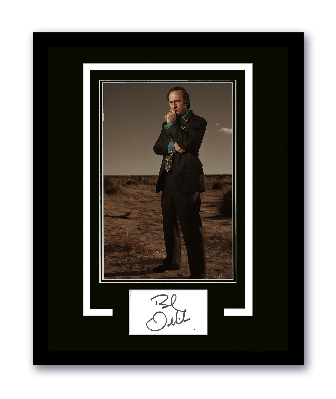 Bob Odenkirk Signed Cut 11x14 Custom Frame Breaking Bad Better Call Saul JSA COA 2
