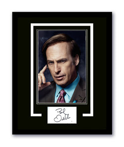 Image of Bob Odenkirk Signed Cut 11x14 Custom Frame Breaking Bad Better Call Saul JSA COA 3