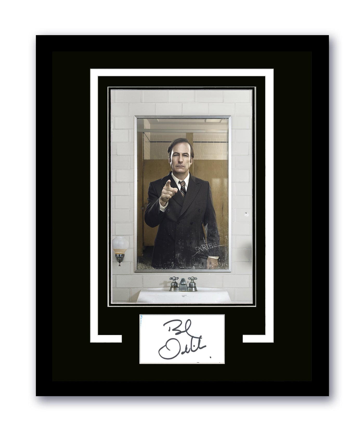 Bob Odenkirk Signed Cut 11x14 Custom Frame Breaking Bad Better Call Saul JSA COA 4