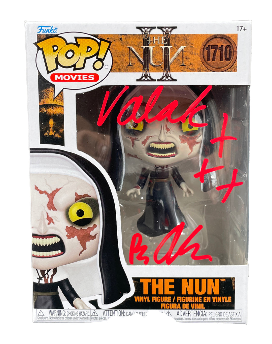 Bonnie Aarons Signed Funko Pop The Nun II Autographed Zobie COA R
