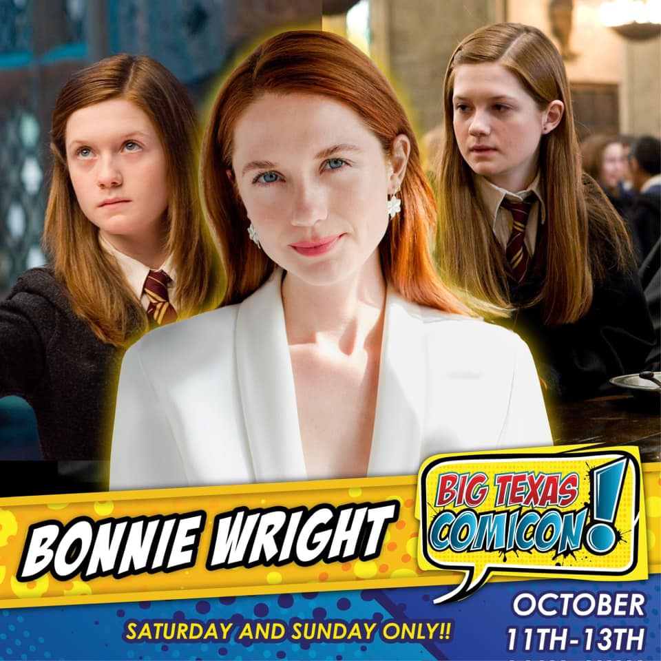 Bonnie Wright Official Autograph Mail-In Service - Big Texas Comicon 2024