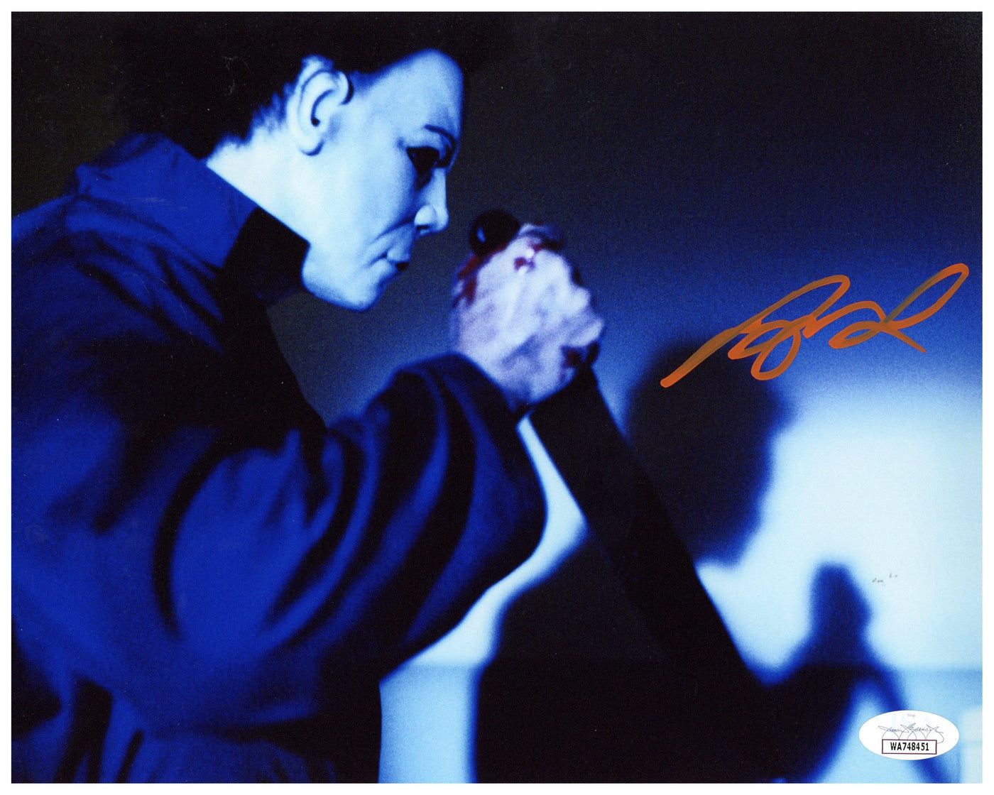 Brad Loree Signed 8x10 Photo Halloween Michael Myers Authentic Autographed JSA COA