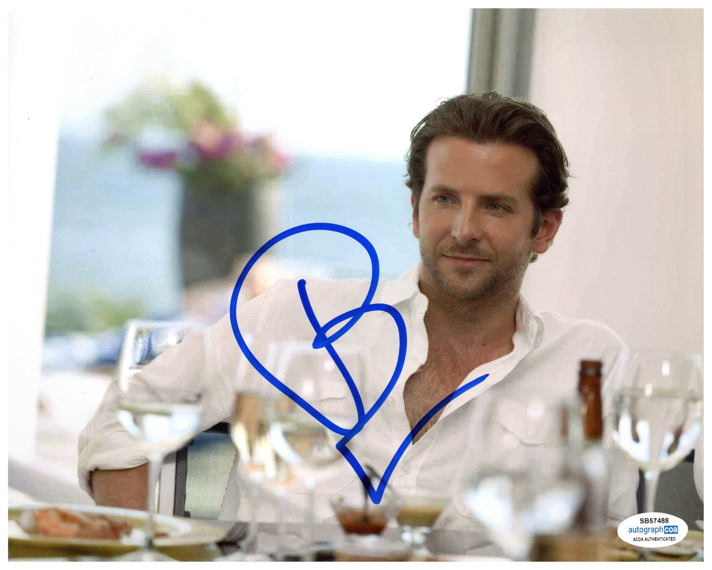 Bradley Cooper Signed 8x10 Photo Limitless Authentic Autographed ACOA