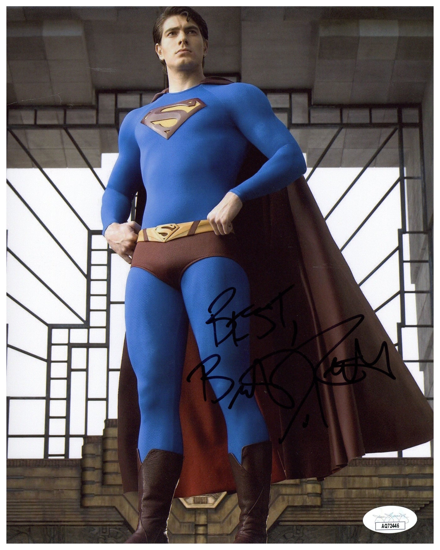 Brandon Routh Signed 8x10 Photo Superman Returns Autographed JSA COA 2