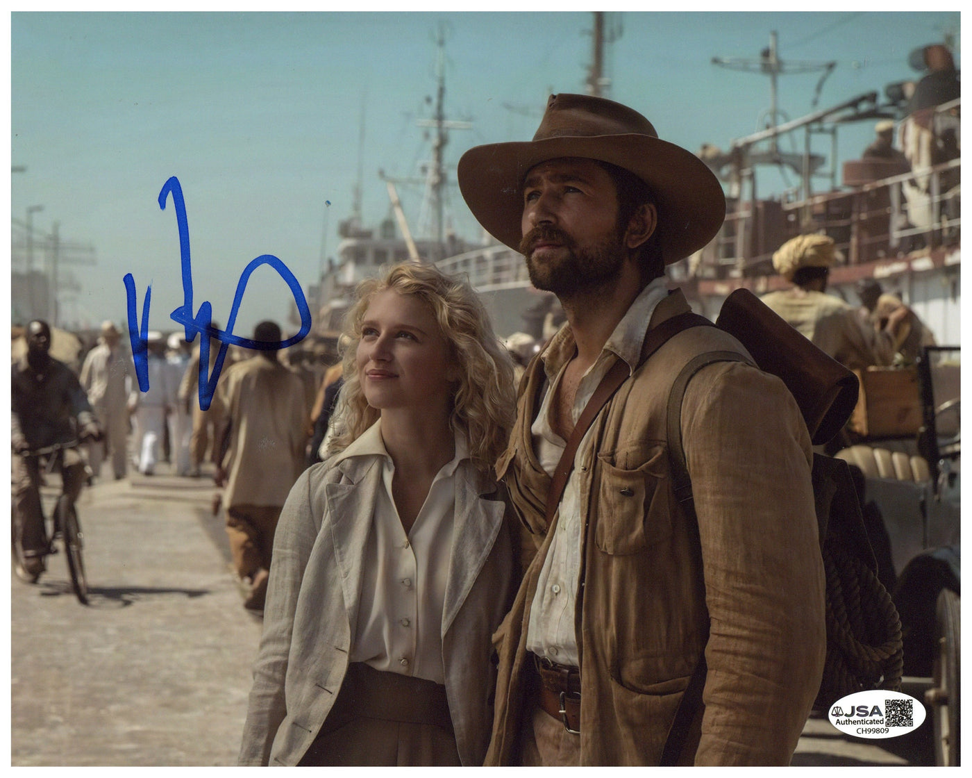 Brandon Sklenar Signed 8X10 Photo 1923 Spencer Autographed JSA COA #3