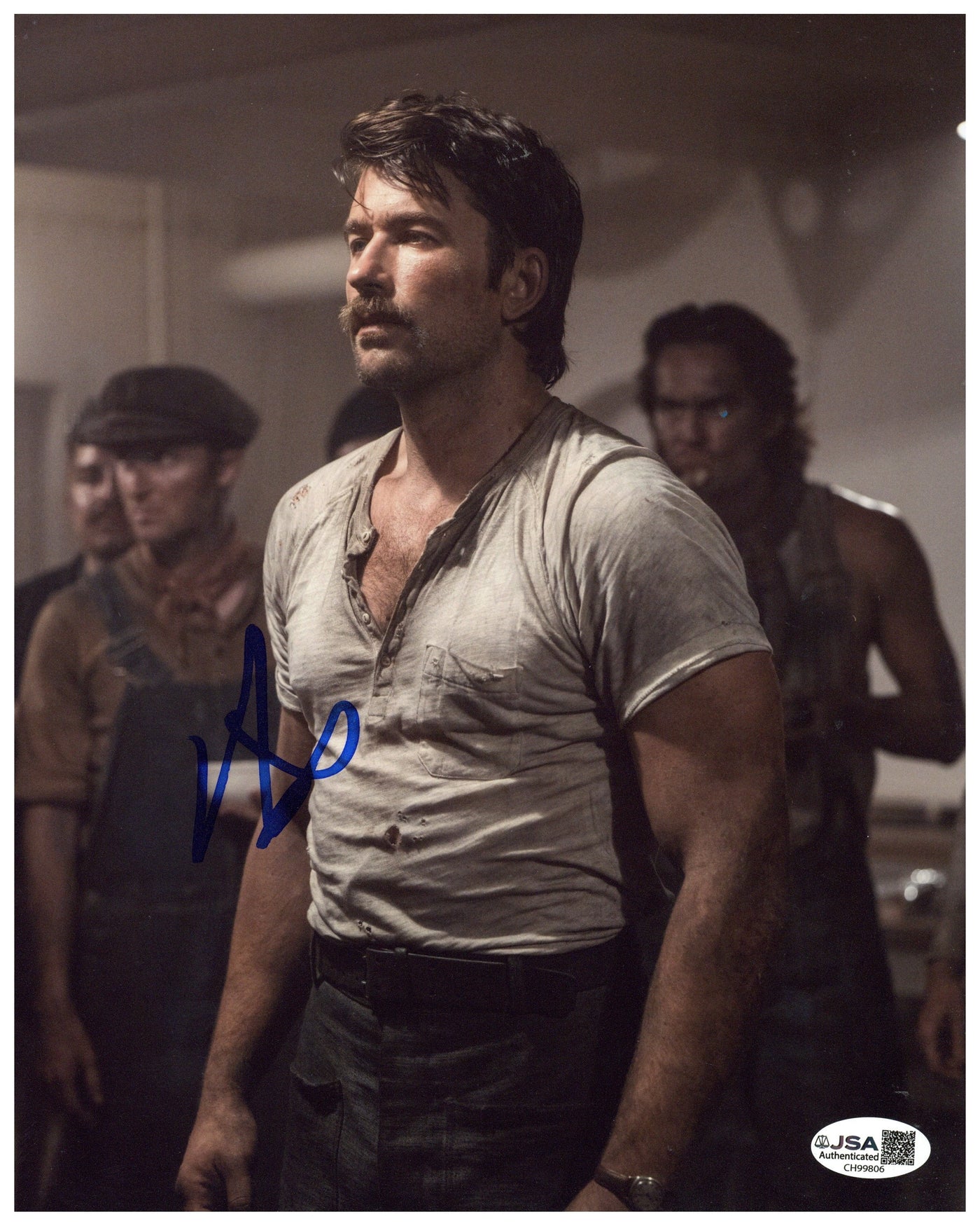 Brandon Sklenar Signed 8X10 Photo 1923 Spencer Autographed JSA COA #5