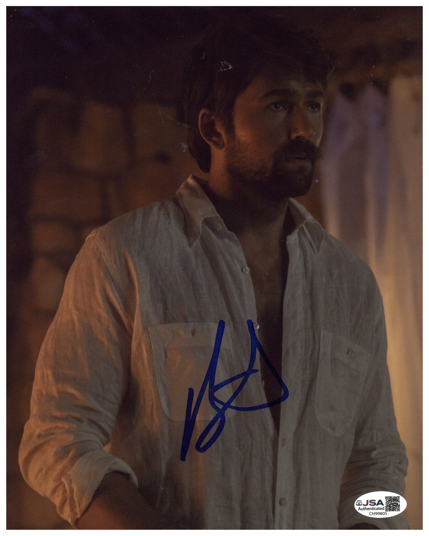 Brandon Sklenar Signed 8X10 Photo 1923 Spencer Autographed JSA COA #6