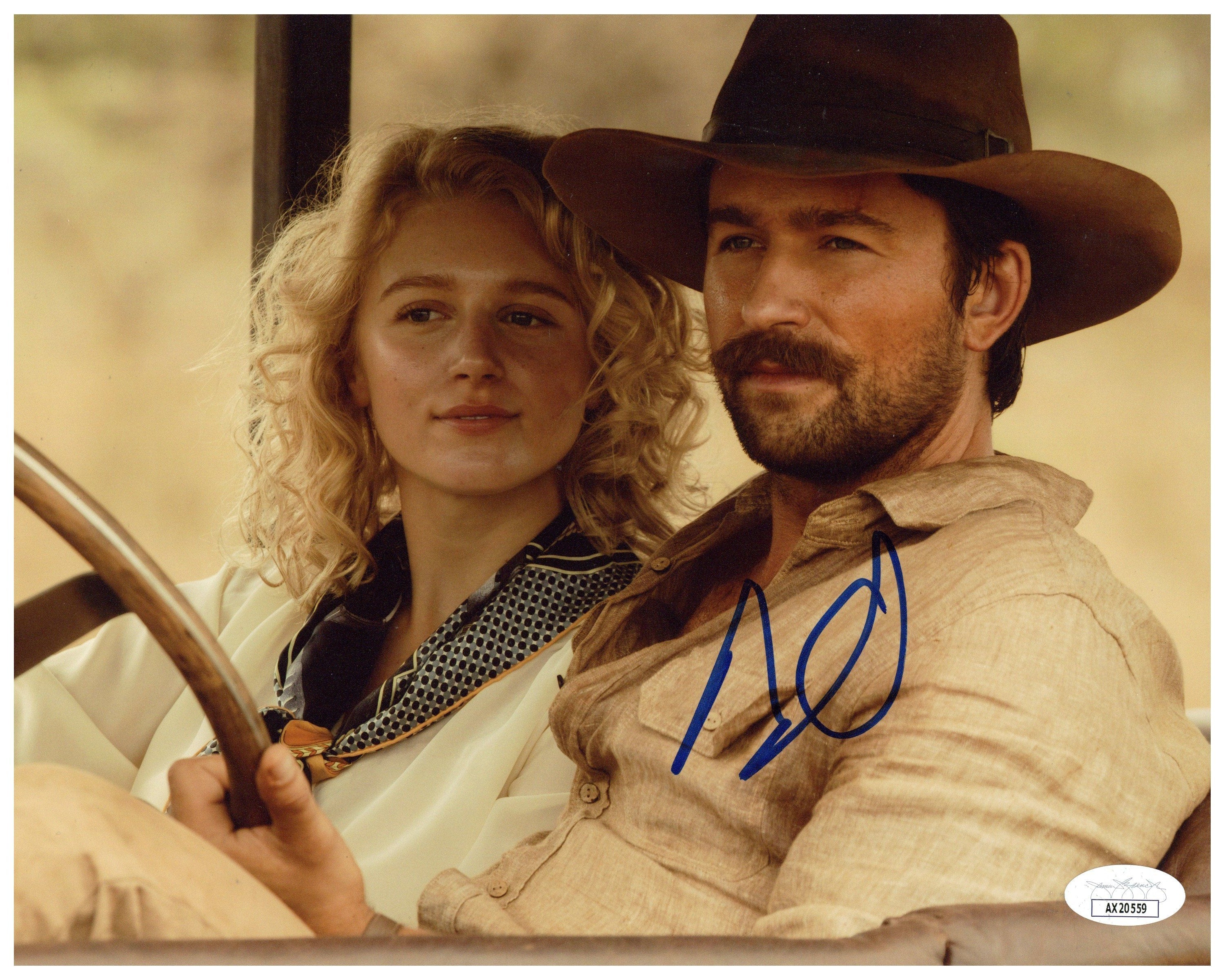 Brandon Sklenar Signed 8X10 Photo Spencer Dutton 1923 Autographed JSA –  Zobie Productions