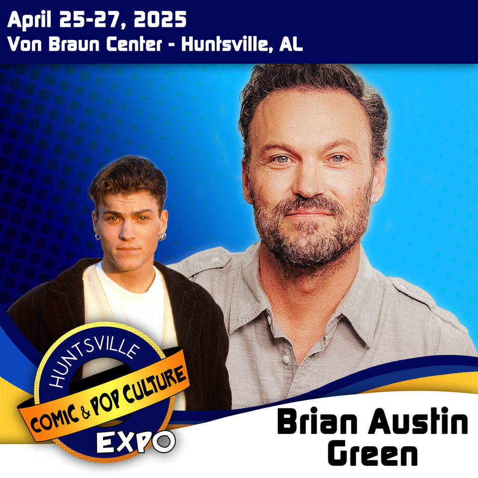 Brian Austin Green Official Autograph Mail-In Service - Huntsville Expo 2025