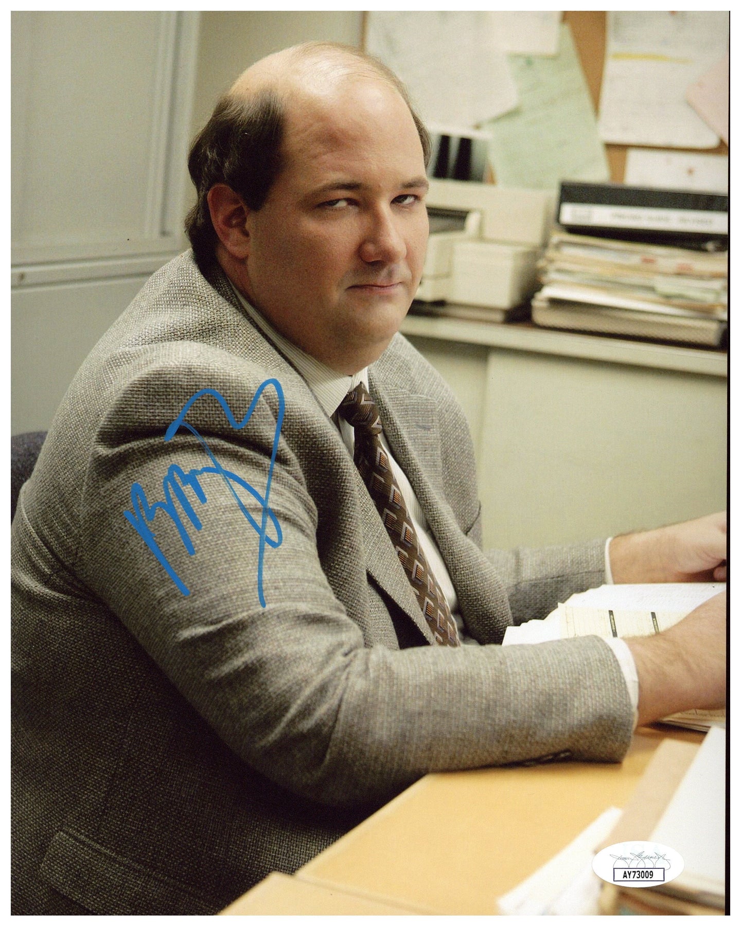 Brian Bumgarner Signed 8x10 Photo The OffIce Autographed JSA COA