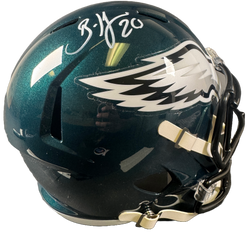 Image of Brian Dawkins Signed Philadelphia Eagles F/S Speed Helmet Autographed BAS COA