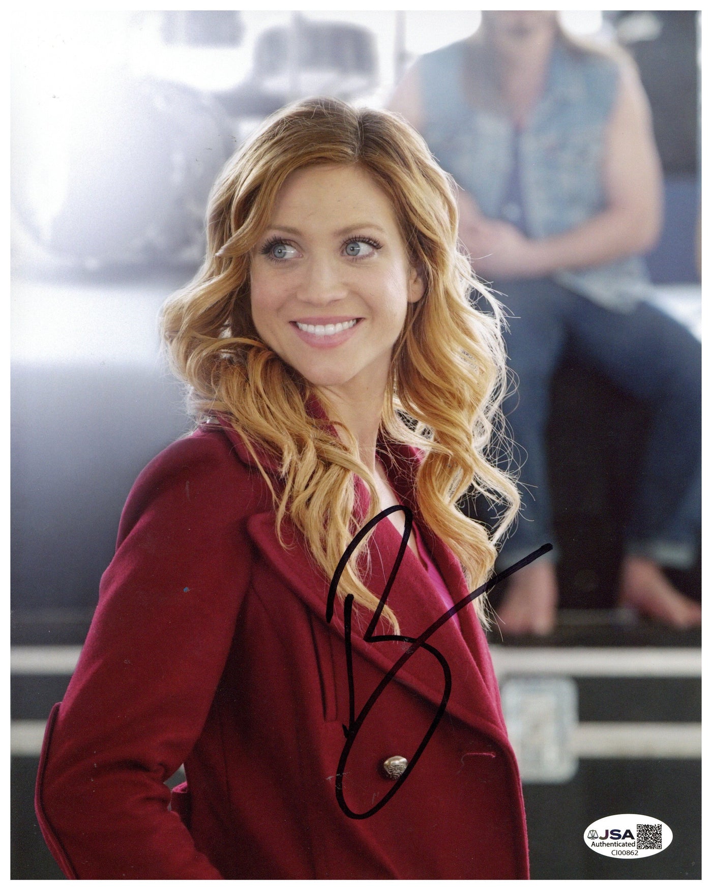 Brittany Snow Signed 8x10 Photo Pitch Perfect Movie Autographed JSA COA